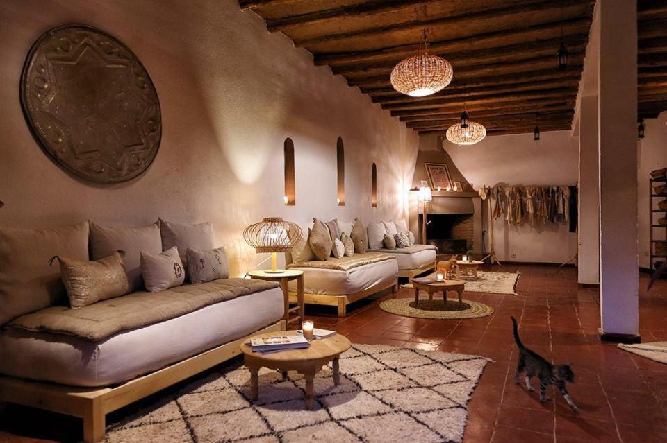 La Ferme Berbere Bed & Breakfast El Harkat Bagian luar foto