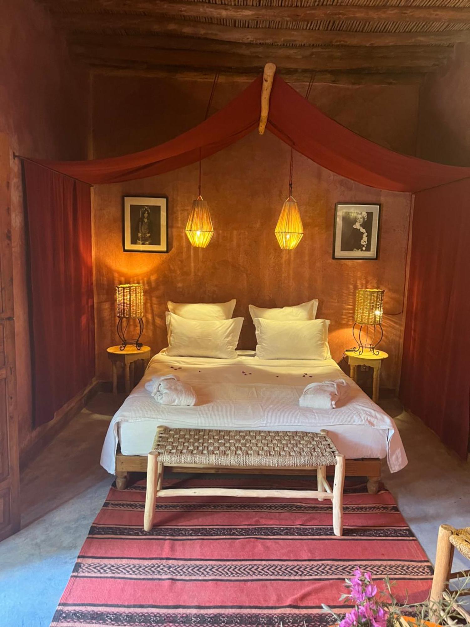 La Ferme Berbere Bed & Breakfast El Harkat Bagian luar foto