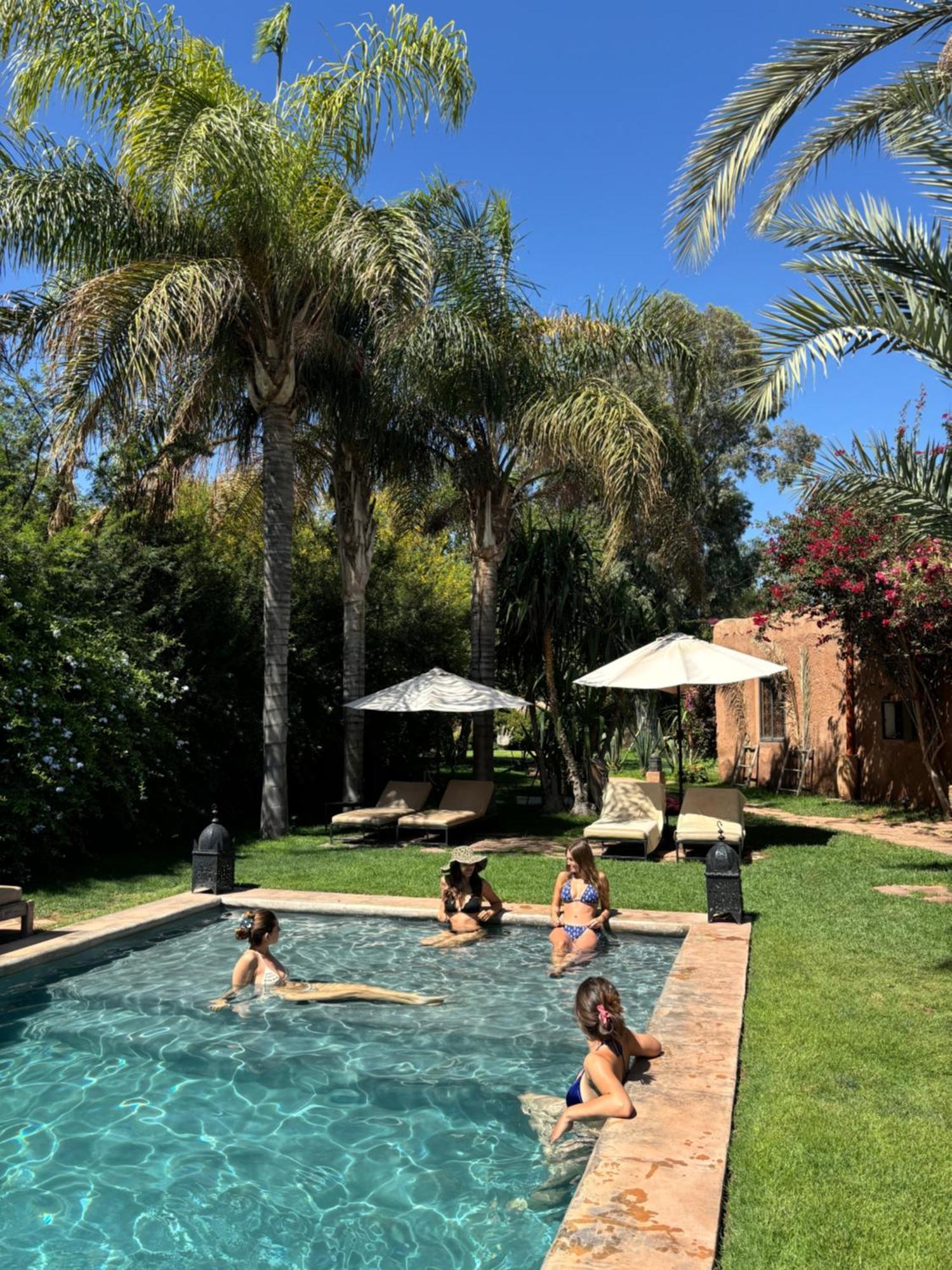 La Ferme Berbere Bed & Breakfast El Harkat Bagian luar foto
